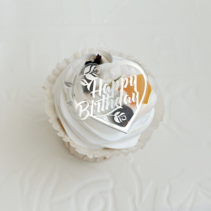 Silver-Happy Birthday