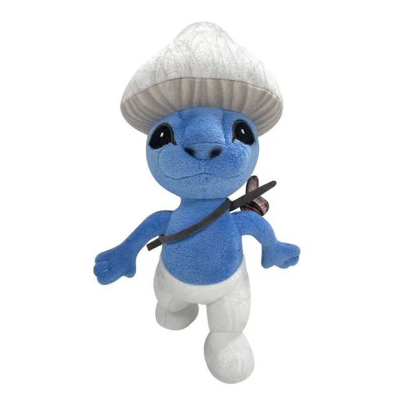 Produttore OEM/ODM nuova bambola russa elfo gatto divertente farcito blu elfo gatto peluche