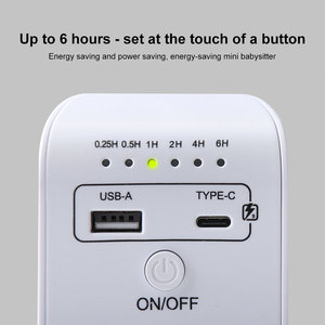 UD03 regolatore di temporizzazione Anti-sovraccarico di temporizzazione presa di corrente di ricarica interruttore Timer presa EU Plug Smart Timer - Product Image 5
