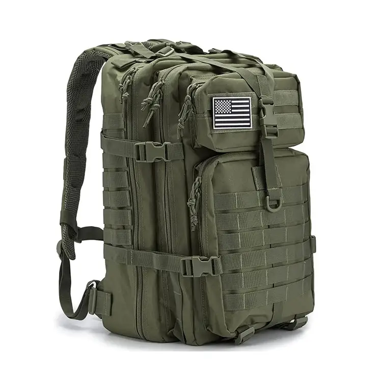 전술 배낭, Molle 3P 어썰트 팩 전투 배낭, 트레킹 하이킹 여행 전술 가방