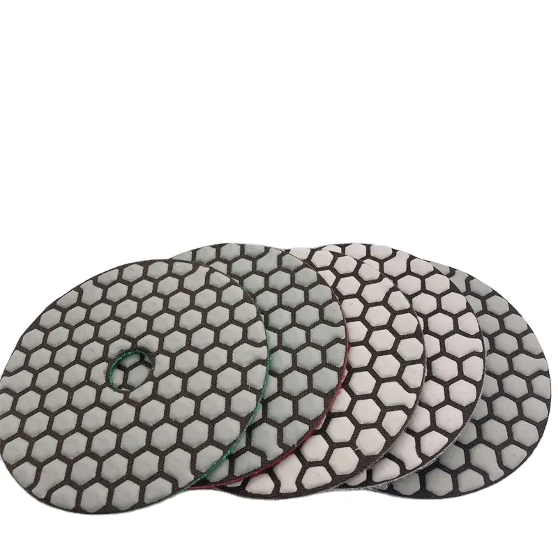 3inch 4inch 5inch Diamond Resin Dry Polishing Pad Grinding Pads Marble Granite Stone Concrete