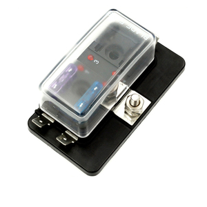 32V 4ウェイ中サイズ挿入端子ヒューズブロックブレードヒューズブロックリレーボックスとヒューズLEDライト付き - Product Image 6