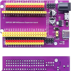 25 mm aralık 38PIN için ESP32 ESP32S kesme panosu ESP32 genişletici ESP32 geliştirme kurulu 2.4 GHz çekirdek mikrodenetleyici