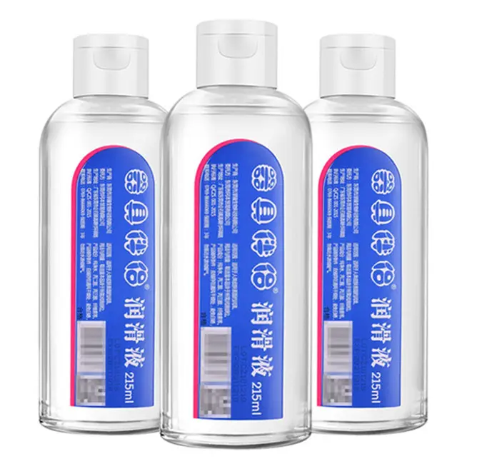 Lubrificante per compagno di elettrodomestici 215ml lubrificante umano solubile in acqua di grande capacità prodotti per adulti