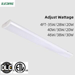Indoor kapalı tavan aydınlatma armatürü dükkanı 4FT 35W kolye lineer Led Wrap işık - Product Image 5