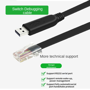 High Quality FTDI-TF232 1.8M <strong>USB</strong> to Rj45 Console Cable Cisco <strong>Serial</strong> Ftdi RS232 Console Cable for Network Switches Routers - Product Image 2