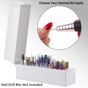 Soporte para herramientas de uñas, caja de almacenamiento con muestra gratis de 30 agujeros - Product Image 3
