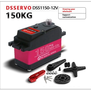 DS51150 150KG高トルクデジタルサーボ防水金属とプラスチックRCカーステアリングロボット機械アーム用12V - Product Image 4
