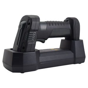 Tất cả các màu đen không dây 433mzh + Bluetooth 2D công nghiệp không thấm nước Máy quét mã vạch với chuyển đổi và cặp Botton OEM - Product Image 1