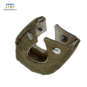 T25 T3 T4 T6 T28 titanyum Turbo ısı battaniye Turbo kalkanı kapak Wrap ile fabrika fiyat - Product Image 3