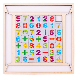 Lustige Kinder Holz Matching Puzzles Konzentration und logisches Denken Training hilft pädagogische Feinmotorik Spielzeug