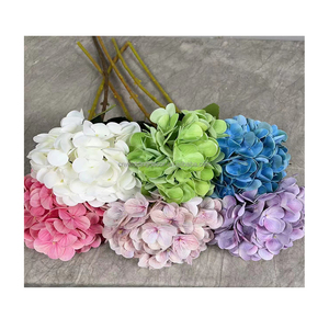 Lớn Hoa Tú Cầu Hoa Nhân Tạo Đám Cưới Cao Su Bất Động Cảm Ứng Hoa Tú Cầu Gốc Hoa Đám Cưới Tổ Chức Sự Kiện - Product Image 2