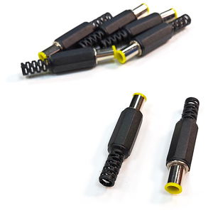 DC電源コネクタ,6.0mm x 4.4mm DCジャックオス6044電源プラグ溶接タイプ60*44 - Product Image 3