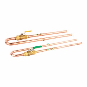 U-Type Medical Gas Ball Vave With Extensions Line Shut-off Valves Are Cleaned for Medical Gas Use and 100% <strong>Hydrostatic</strong> <strong>Tested</strong> - Product Image 2