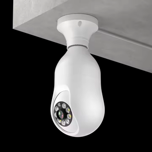 Akıllı ampul güvenlik kamera 360 ° PTZ 2MP renk/IR gece görüş 2 yönlü ses hareket izleme kapalı kullanım için uygun olabilir - Product Image 2