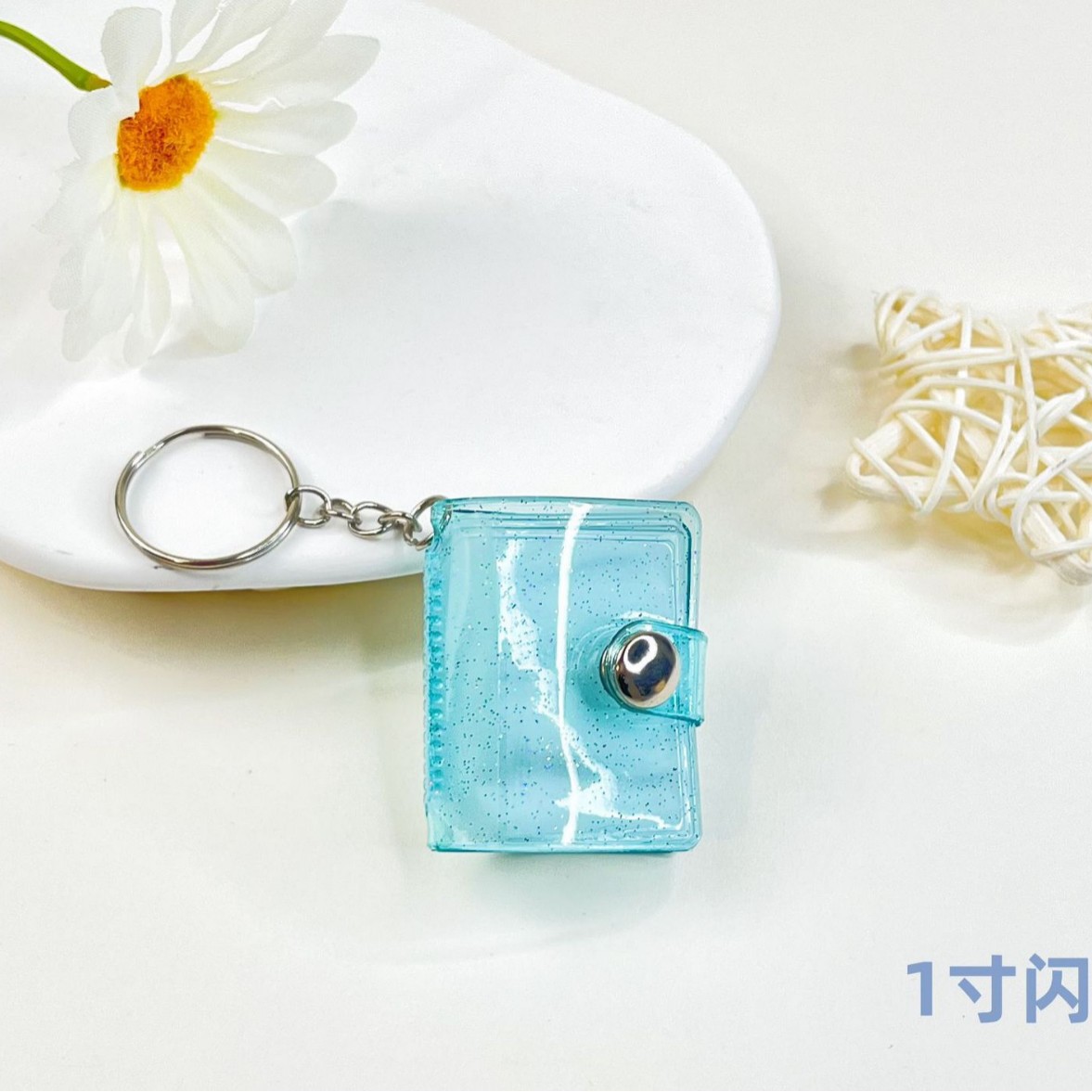 1 pulgada azul brillante 16 piezas