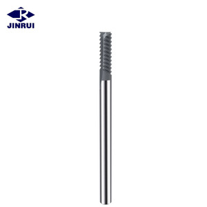 JR143 CNC 3mm-8mm Diamond Coating Corn Teeth Flat End Mill Corn <strong>Milling</strong> <strong>Cutter</strong> for Processed <strong>Graphite</strong>