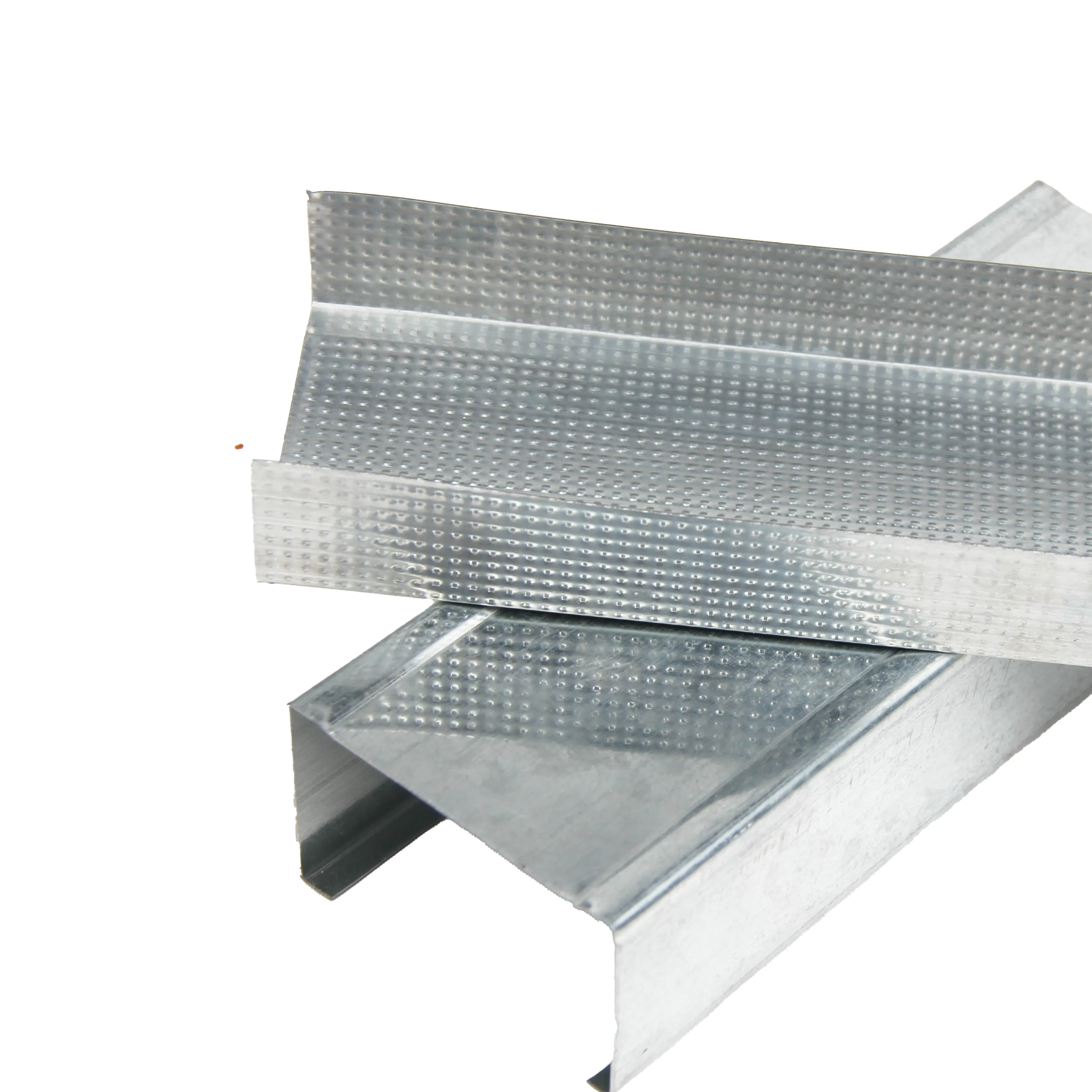 Materiali da costruzione zincati chiglia e rotaia a secco peso leggero in metallo luce acciaio chiglia T griglia T bar