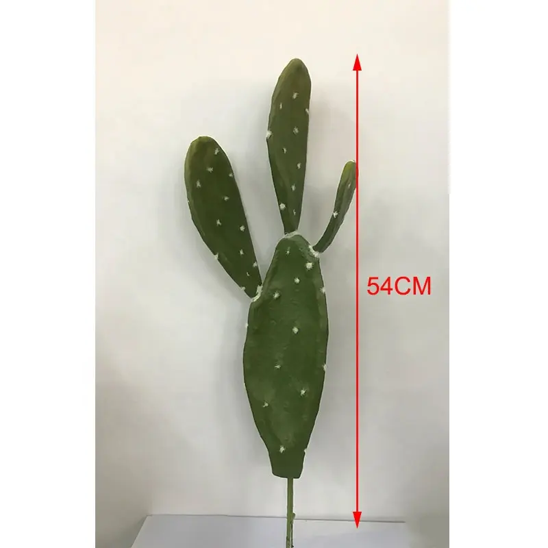 54cm altura de cactus interior artificial decorativa cactus barato mini tamaño artificial suculentas cactus