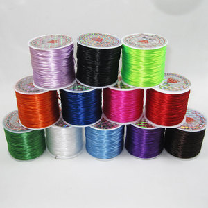 10-50M/Roll 0.7 MM Colorful Stretchy <strong>Elastic</strong> Rope <strong>Cord</strong> Crystal <strong>String</strong> for Jewelry Making Beading Bracelet Wire Thread Rope - Product Image 2