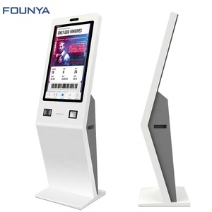 Self servis kartı ödeme kiosk ödeme ücreti terminali bilet verme makinesi ziyaretçi yönetimi makinesi otel self check out - Product Image 3