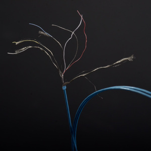 5 Core PFA Medical Cable 3 Coaxial+2 signal <strong>Wire</strong> with Ground <strong>Wire</strong> and Spiral Shielded - Product Image 3