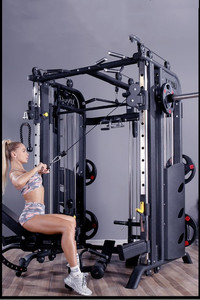 Çok fonksiyonlu fitness ekipmanları smith makinesi ağırlık yığını ile - Product Image 6