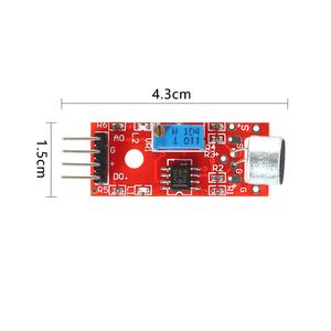 KY-037サウンドセンサーモジュールサウンドコントロールセンサーマイクアンプ - Product Image 3