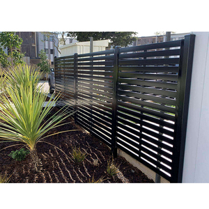 Alüminyum çit panelleri dekoratif diy bahçe gizlilik metal <span class=keywords><strong>alu</strong></span> malzeme açık alüminyum çit