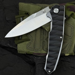 Độ Cứng Cao G10 Xử Lý Gấp Di Động Tự Vệ Sinh Tồn Edc Trái Cây Dao Cho Cắm Trại Ngoài Trời Thép Không Gỉ Bán Buôn - Product Image 2