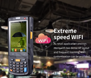 OEM頑丈なハンドヘルドAndroid9 Pda 2d Qrコードデータ収集4GオクタコアバーコードスキャナーPdas - Product Image 6