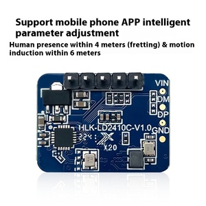 Módulo de sensor inteligente LD2410C Radar de presencia humana y sensor de movimiento de monitoreo de respiración y latidos cardíacos de salida de 12V - Product Image 3