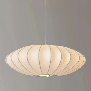 19.6 "hiện đại lớn ánh sáng mặt dây chuyền <span class=keywords><strong>Nelson</strong></span> Silk Shape bán buôn chiếu sáng lịch thi đấu cho nhà hàng đảo nhà bếp bàn ăn - Product Image 1