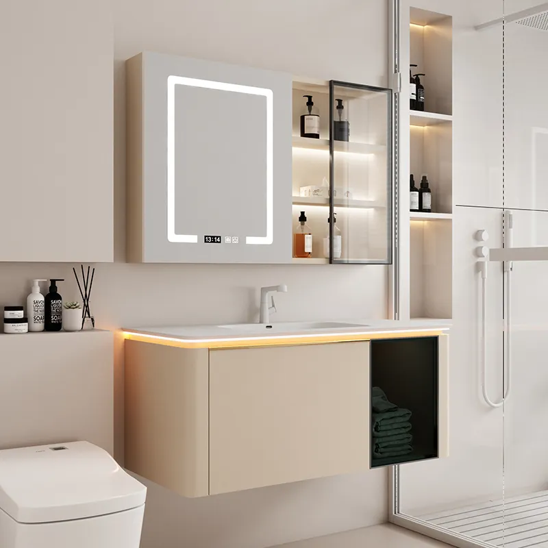 Premium quality bathroom vanity,waterproof wooden bathroom Washbasin Cabinet furniture