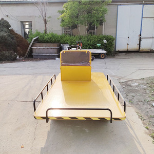 Yüksek verimli elektrikli taşıma sepeti özelleştirilebilir Quadricycle yük kapasitesi 800kg düşük gürültü çok fonksiyonlu Platform sepeti - Product Image 4