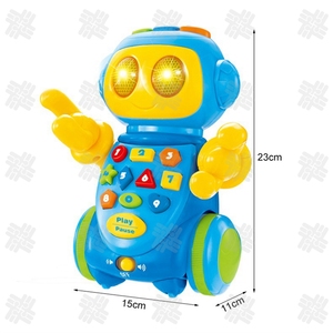 KW più caldo più recente di plastica a batteria a piedi di programmazione parlando storia elettrico Robot giocattolo per i bambini - Product Image 5