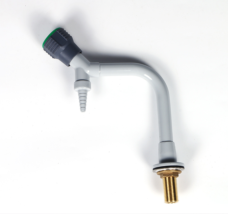 Vòi nước phòng thí nghiệm bằng đồng thau Phòng thí nghiệm hóa học bằng chứng kiềm Vòi bàn làm việc 1