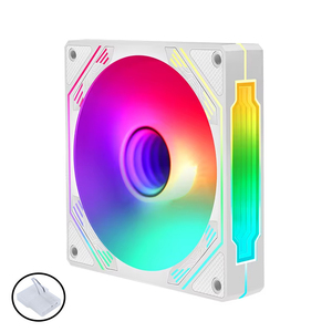 PC 120mm RGB Air-Cooled <strong>Computer</strong> Cooler Preferred Choice Chassis Cooling Fan DC12V LED Color Lights <strong>Make</strong> Your <strong>Computer</strong> Smoother - Product Image 5