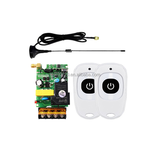 220V industriale a canale singolo lampada a distanza interruttore scatola di alimentazione + BYD impermeabile 4 pulsante controller wireless interruttore telecomando - Product Image 4