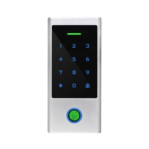 Fingerprint 125KHz <strong>Card</strong> Smart Door Access Control System with Touch Keypad Waterproof IP66 WIFI Tuya Access Control Reader