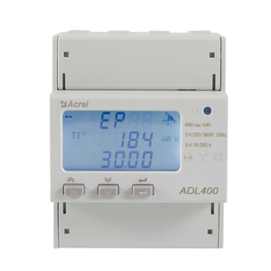 ADL400 l-l 3相4线80A输入Din轨道电能表中认可的数字伏安功率千瓦时电能表 - Product Image 1