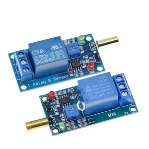 TZT 5V 12V 1 Channel Output Tilt Slant <strong>Angle</strong> <strong>Sensor</strong> Relay Module Golden SW520D ball switch tilt <strong>sensor</strong> module For <strong>arduino</strong>