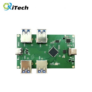USB C 3.0 giriş portu evrensel çok fonksiyonlu USB3.0 4 in 1 Hub kurulu ile USB-C PD hızlı şarj ve destek özel tasarım - Product Image 4