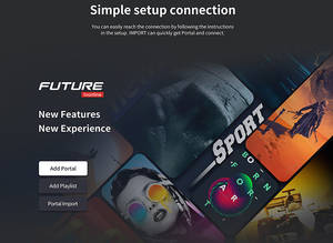 Benutzer definierte Best Tv Box 2GB RAM 8GB ROM Android 10.0 TV-Box kann IP-TV mit Future APP im Inneren unterstützen - Product Image 2