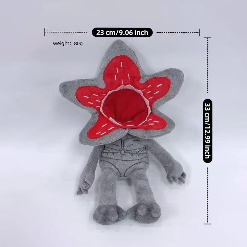 Planta carnívora gris de Stranger Things - versión alta