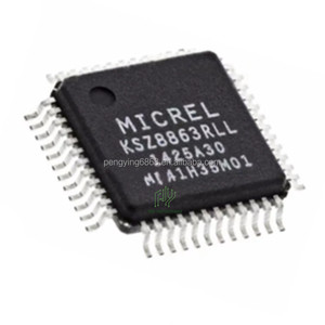 วงจรรวมคุณภาพสูง Ethernet Controller Chip QFP KSZ8863RLL - Product Image 1