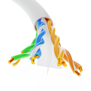 工厂供应<span class=keywords><strong>CAT6</strong></span> <span class=keywords><strong>UTP</strong></span> 0.5毫米<span class=keywords><strong>CCA</strong></span>铜聚氯乙烯护套305米/卷1000英尺局域网电缆