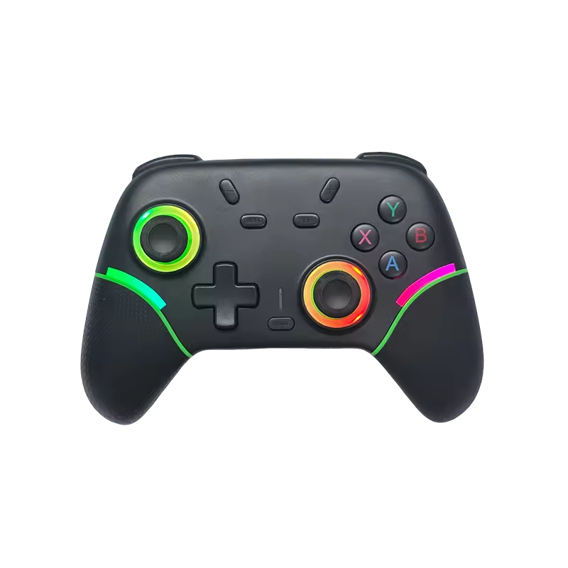 Manette de jeu unique noire uniquement