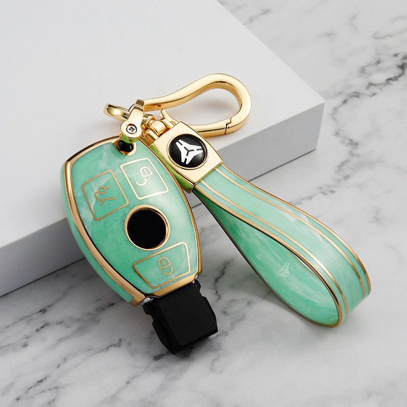 Couvercle 3 boutons + porte-clés TPU-Vert