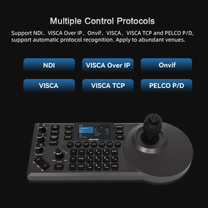 HDKATOV KC20 Pro Videokamera Fernbedienung IP PoE NDI RS422/RS485 <span class=keywords><strong>RS232</strong></span> 4D Joystick Controller für PTZ-Kameras